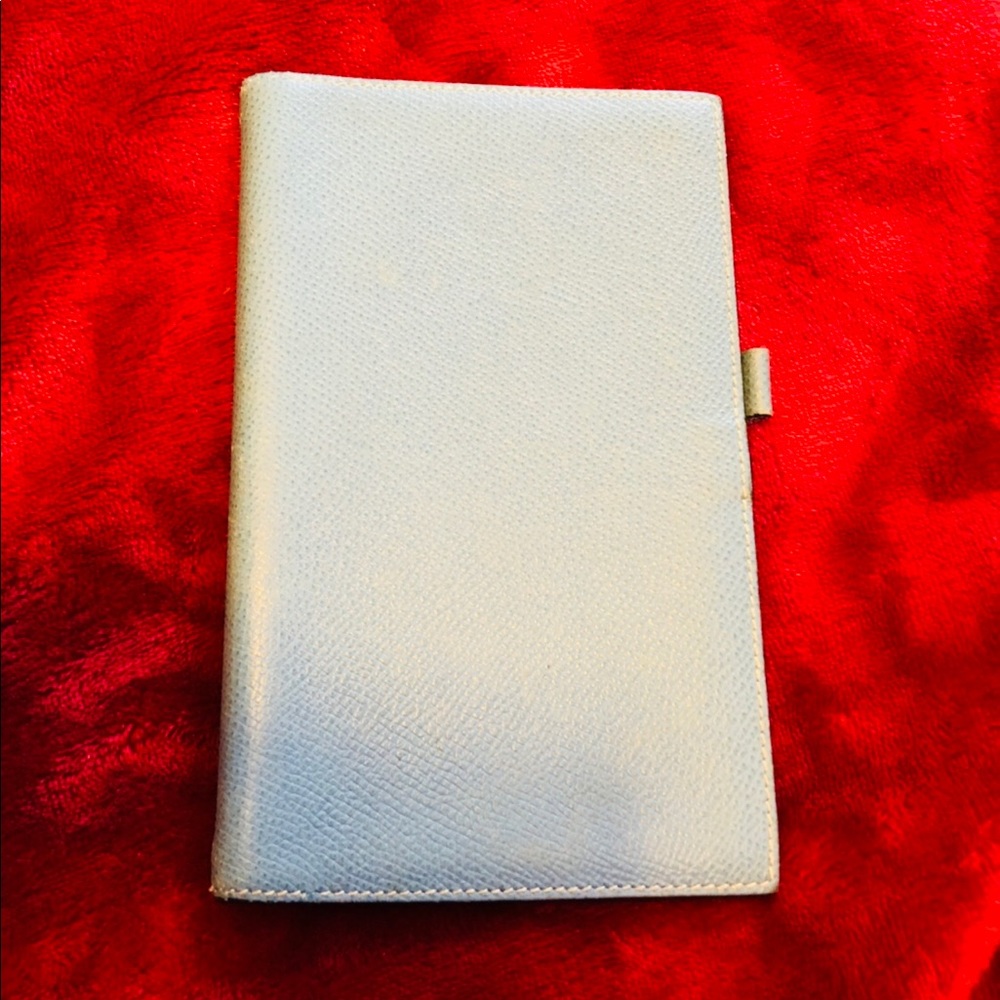 Authentic Hermes Organizer Light Blue